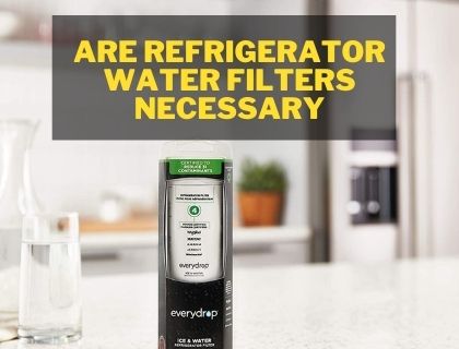 Are refrigerator water filters necessary