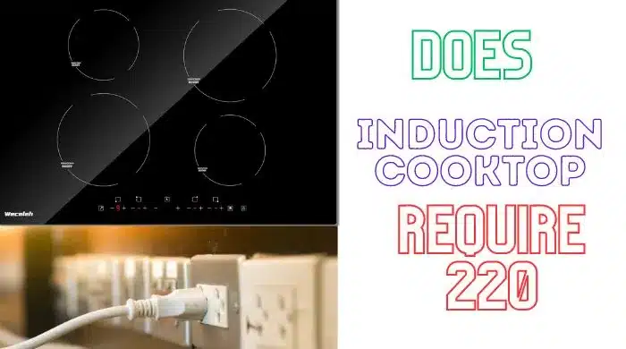 Does Induction Cooktop Require 220